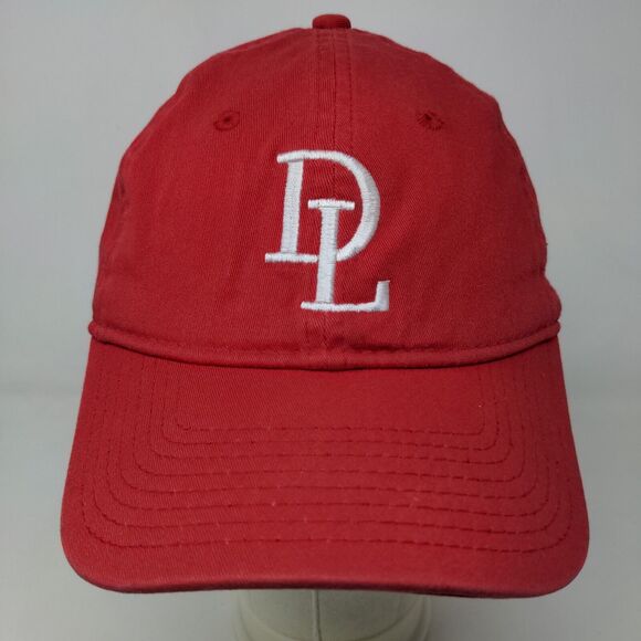 Proflex Men's Fitted Hat Red Size L/XL Embroidered DL Logo Stretch - Picture 2 of 8